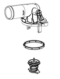 New Genuine Mopar Thermostat With Housing For Jeep Wrangler JK 3.6L 2012-2018 05184651AF